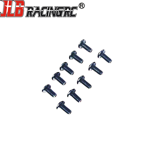 金猎豹jlb 10电动四驱遥控车玩具配件SW014平头内六角螺丝4X10