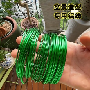 金枝玉叶专用盆景造型铝丝铝线盘扎铝丝线蟠扎园艺铁丝花卉定型