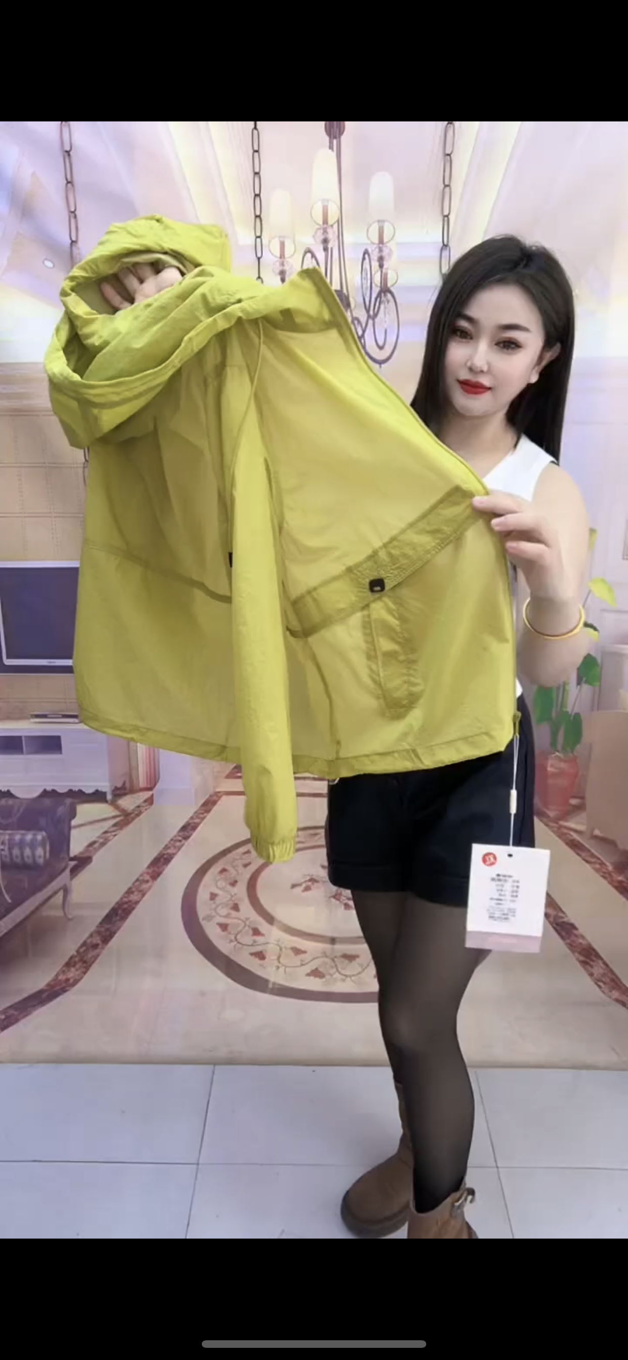 2026夏季新款时尚显瘦薄款外套女洋气大码宽松上衣短款休闲夹克