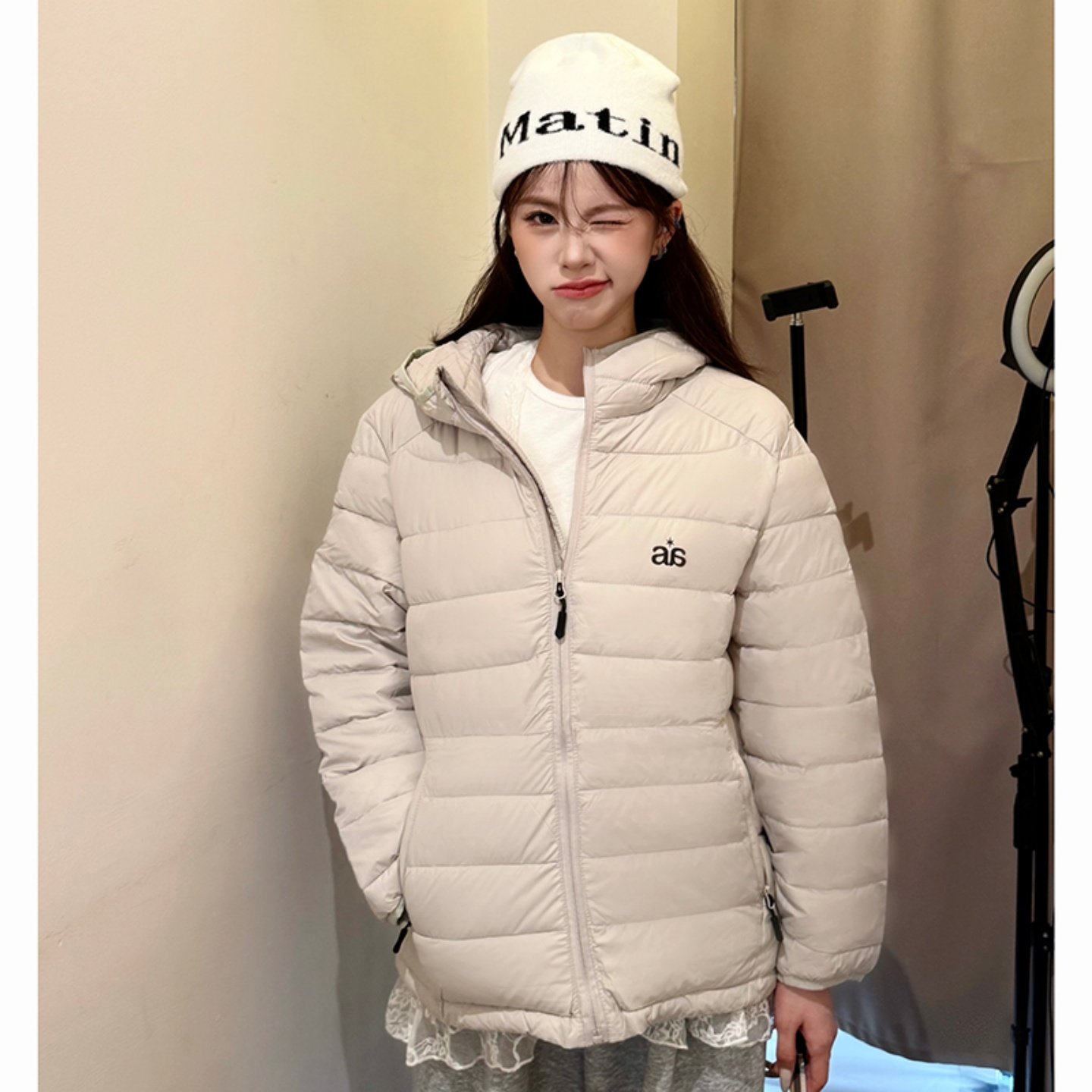 排骨连帽棉服女2025年冬季新款轻薄学生棉袄夹棉保暖加厚棉衣外套,女装/女士精品,棉衣/棉服,淘宝优惠券,粉丝福利购,淘宝优惠卷