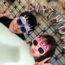 生日回礼 儿童生日派对用品眼镜Party舞会眼镜 儿童生日创意眼镜