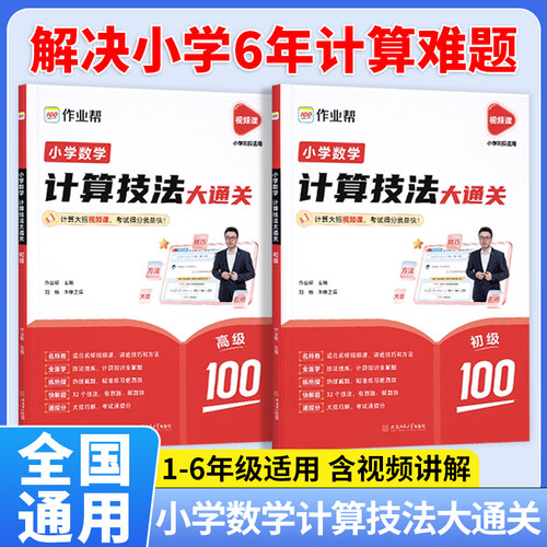 小学数学计算技法大通关