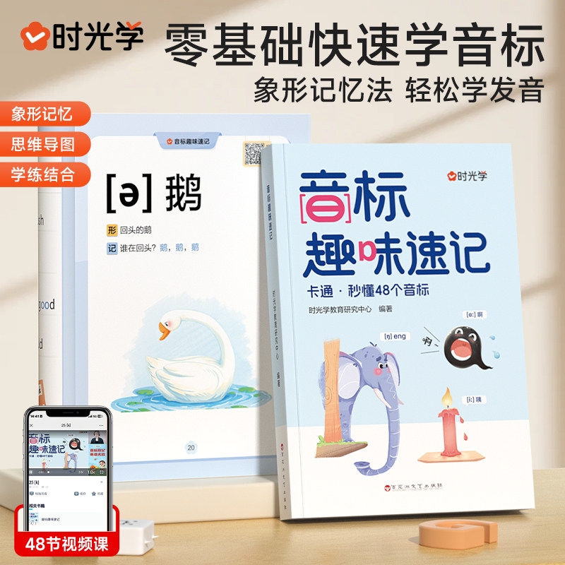 时光学音标趣味速记趣学48个音标