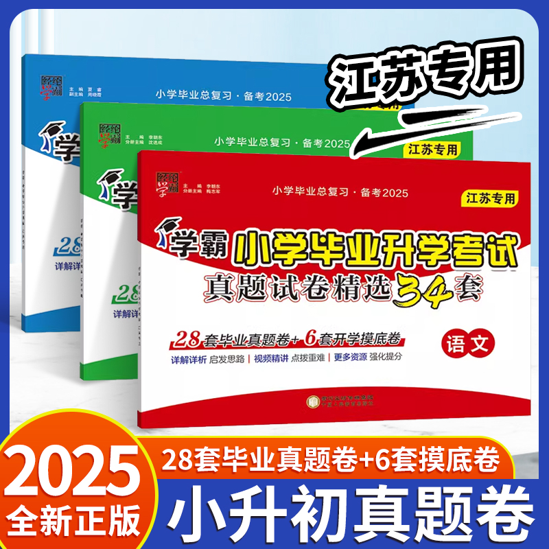 2025经纶学霸小升初毕业总复习