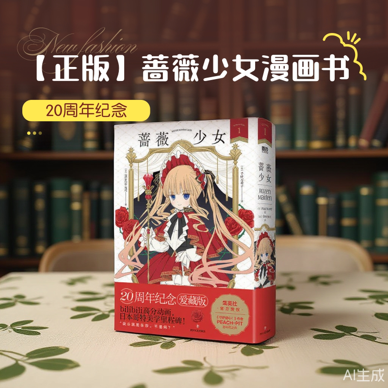 【正版】蔷薇少女爱藏版简中漫画图片