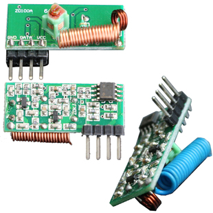 无线遥控控制RF模块 无解码 ZD100A 315M433M超再生无线接收模块