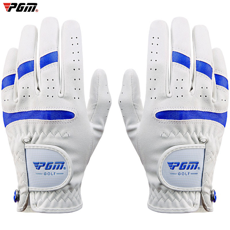 a pair of children golf gloves 带马克 耐磨 儿童高尔夫手套