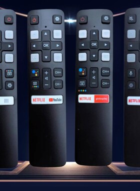 适用于TCL英文液晶电视遥控器无语音RC802VFMR1/FNR1RC802VFLR2