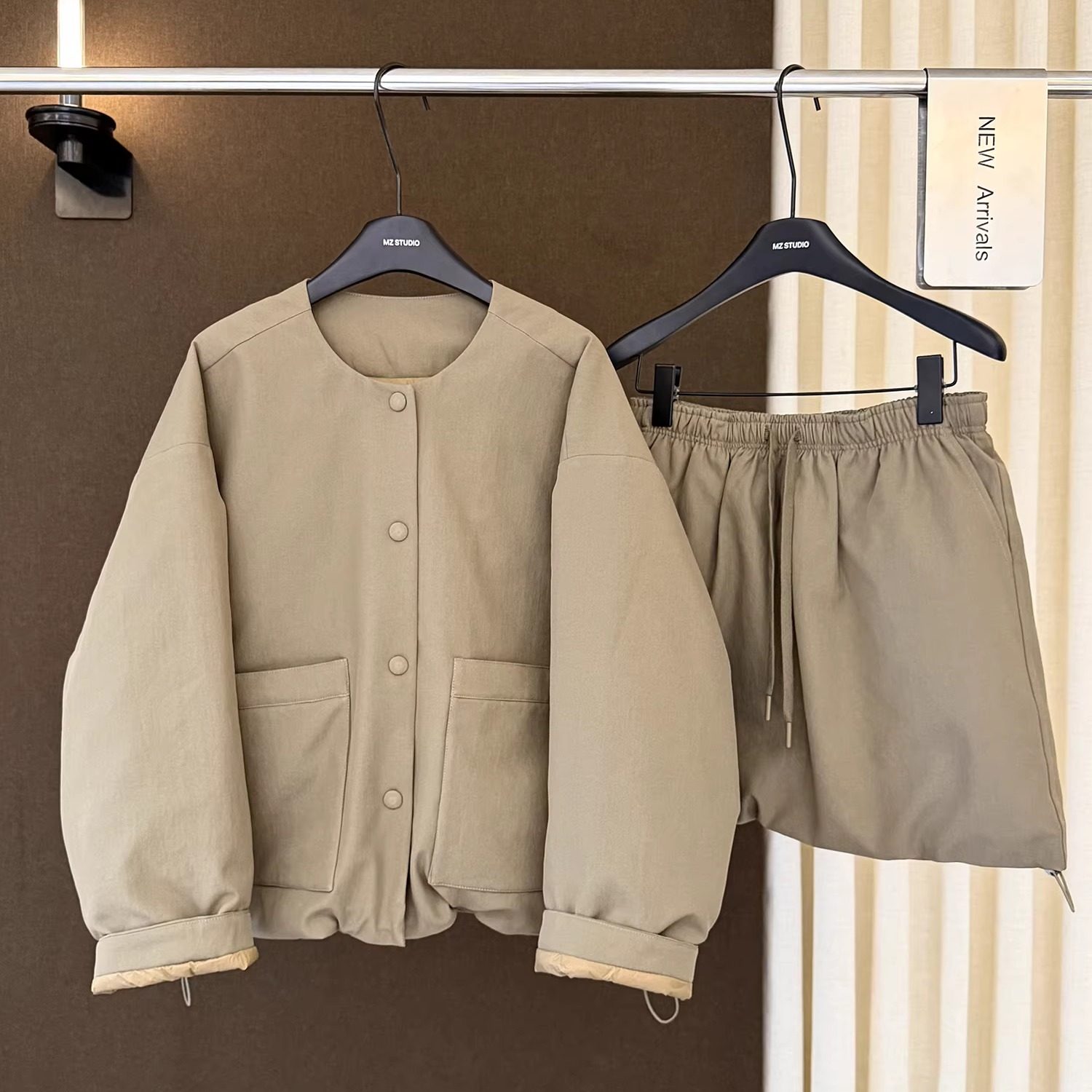 高端欧货冬季新款90白鸭绒外套羽绒服搭配短裙时尚套装女两件套,女装/女士精品,时尚套装,淘宝优惠券,粉丝福利购,淘宝优惠卷