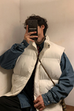 潮棉衣男马甲棉服高品质加绒加厚港风2024冬新宽松Y335P60特，男装背心/马甲，电商A222A