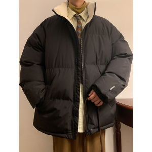 潮流棉衣男棉服内加绒加厚港风2023冬季新宽松情侣Y336P68特图片