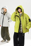 情侣大码冲锋衣90%标羽绒服男连帽2024冬季潮宽松YR59P298，男装羽绒服，电商A222A