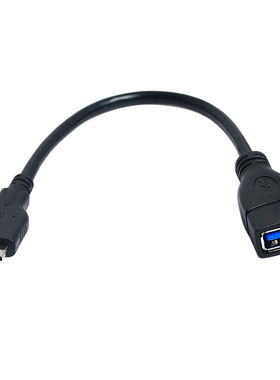 三堡（SANBAO） SU-30B micro USB3.0 OTG Host数据线  黑色