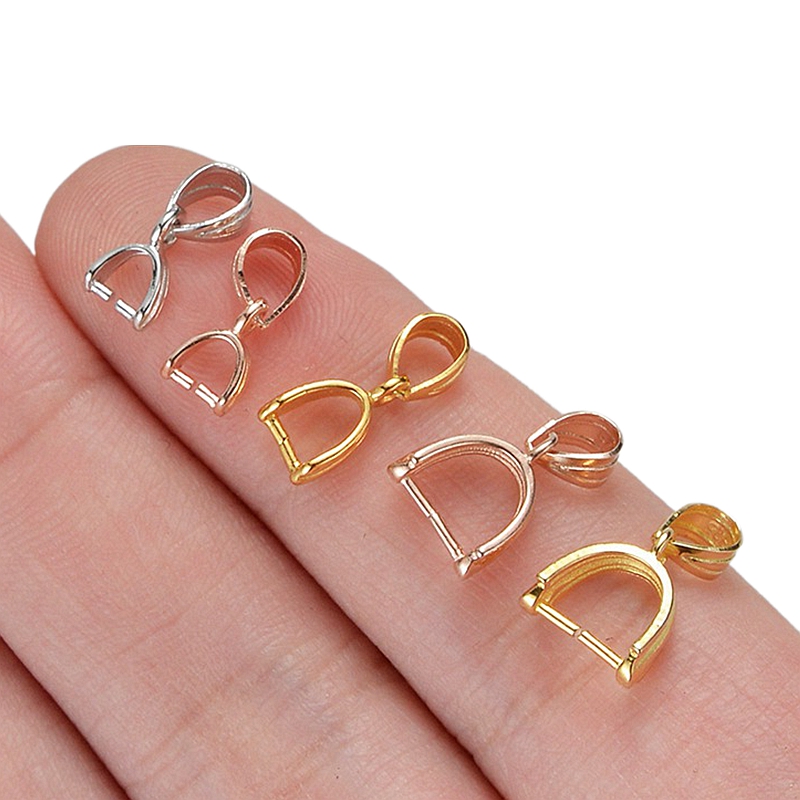 S925纯银瓜子扣镀18k金