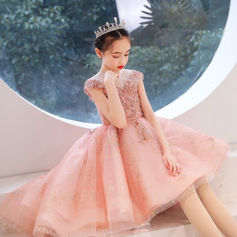 女童晚礼服儿童公主裙小孩花童婚纱学生走秀表演主持人钢琴演出服,童装/婴儿装/亲子装,儿童礼服,淘宝优惠券,粉丝福利购,淘宝优惠卷