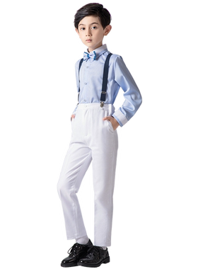 儿童礼服套装男童背带裤