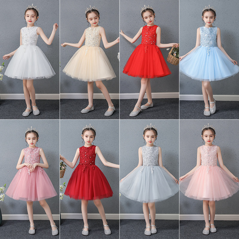 公主裙女童蓬蓬纱儿童礼服花童小主持人女孩婚纱钢琴演出服洋气冬,童装/婴儿装/亲子装,儿童礼服,淘宝优惠券,粉丝福利购,淘宝优惠卷