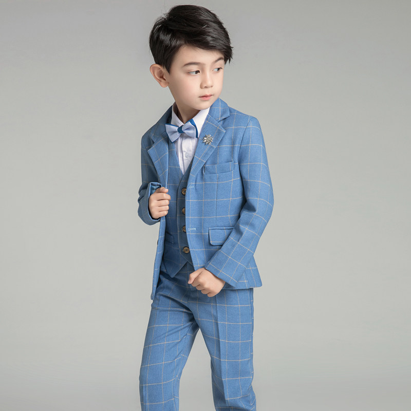 儿童西装套装花童礼服男孩韩版童装男童小西服宝宝钢琴演出服春秋在类目 童装/婴儿装/亲子装, 外套/夹克/大衣, 西服/小西装中 - 来自Buy2taobao.com提供专业的淘宝代购服务