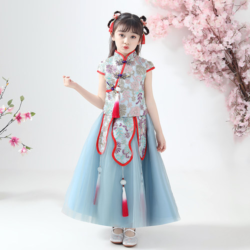 女童汉服儿童唐装中国