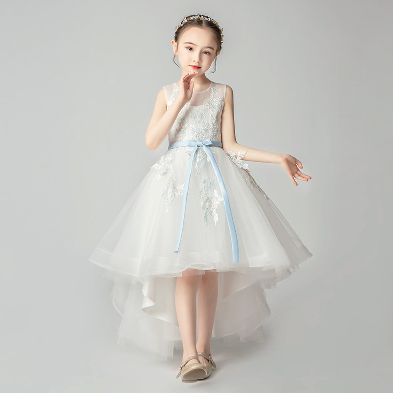 女童婚纱儿童公主裙蓬蓬白纱儿童晚礼服小孩花童连衣裙洋气高端秋,童装/婴儿装/亲子装,儿童礼服,淘宝优惠券,粉丝福利购,淘宝优惠卷