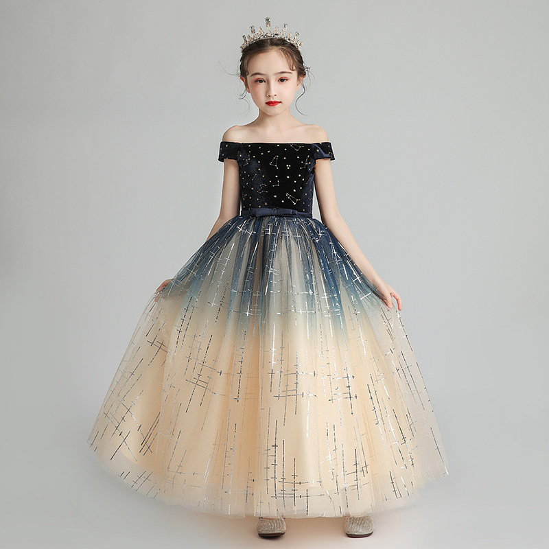 儿童晚礼服公主裙小孩花童蓬蓬婚纱女童模特走秀生日演出服装高端,童装/婴儿装/亲子装,儿童礼服,淘宝优惠券,粉丝福利购,淘宝优惠卷