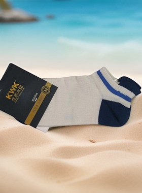 KWK金鹰露斯卡 男袜 木纤维短筒袜 51111665透气舒适抗菌防臭