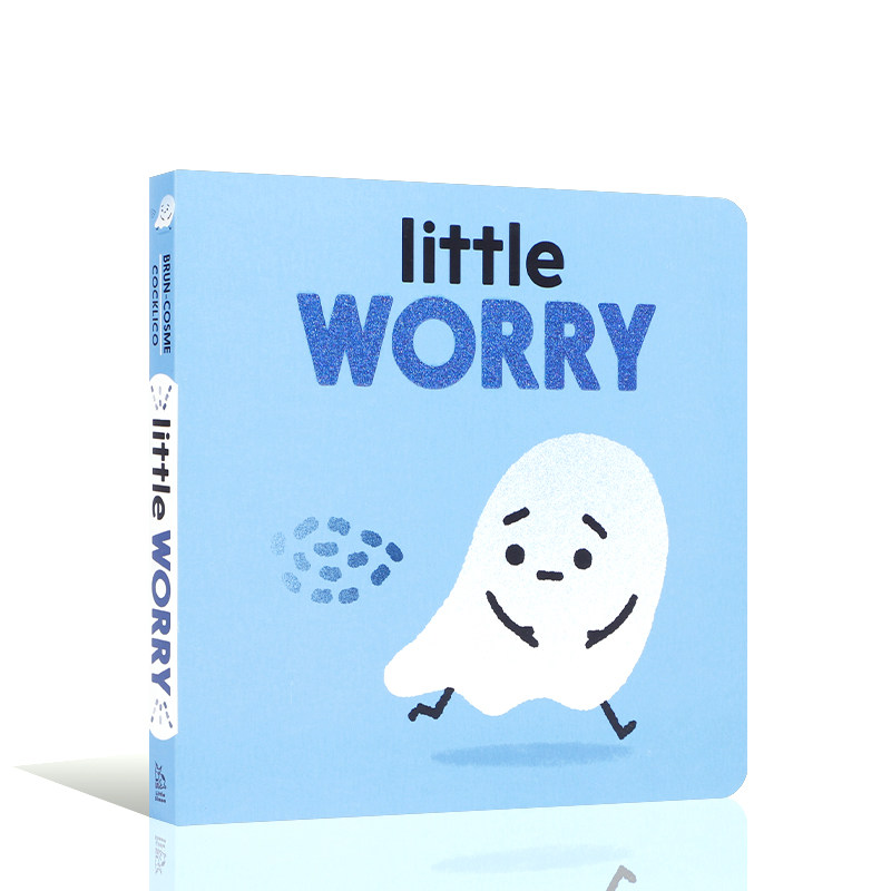 英文原版进口 little worry 小小的忧虑 3-5岁幼儿儿童英语启蒙情绪