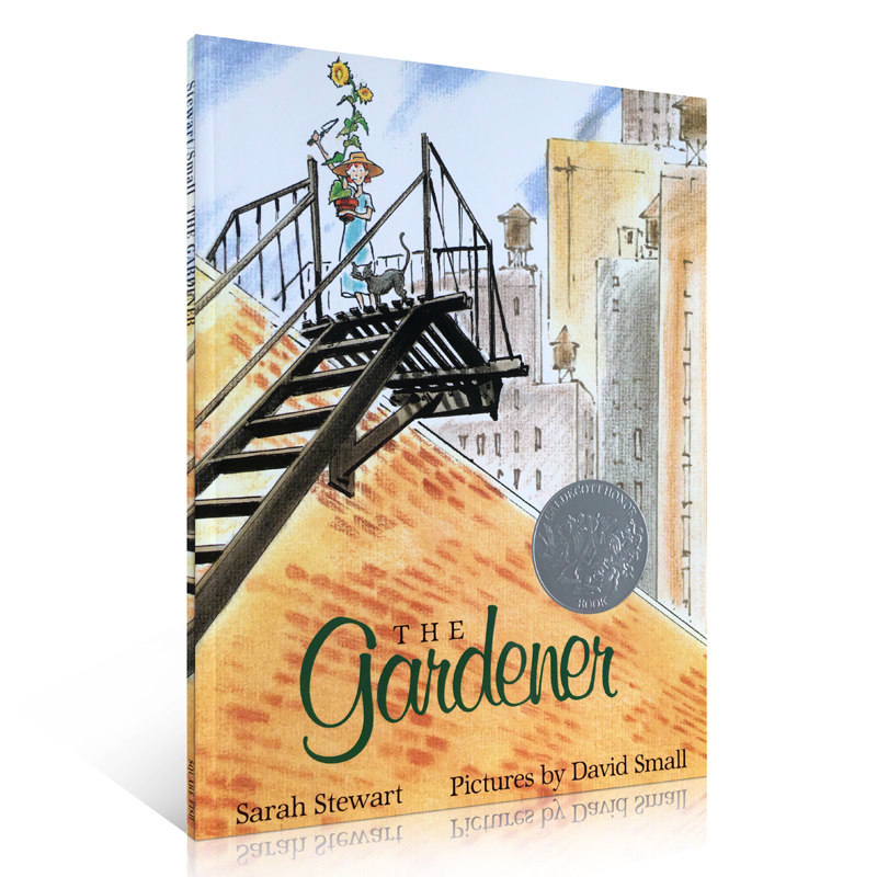 凯迪克银奖 the gardener 小恩的秘密花园 英文原版儿童绘本david
