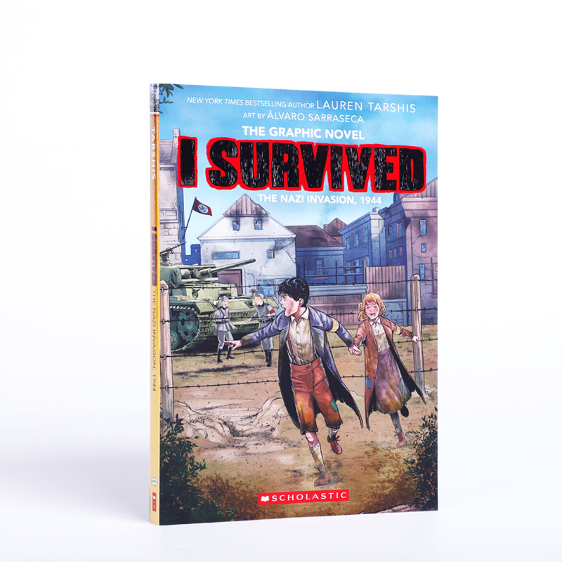 英文原版I Survived系列#3 I Survived the Nazi Invasion, 1944我从纳粹入侵中幸存下来学乐Scholastic出版桥梁章节书