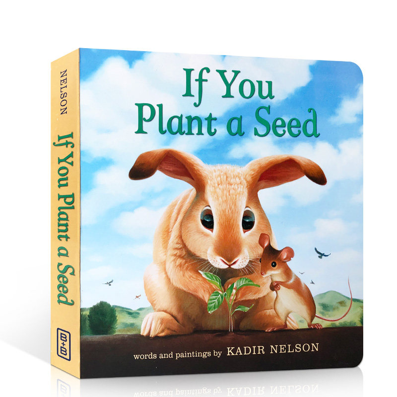 英文原版 if you plant a seed 如果你种下一颗种子 儿童英语启蒙绘本