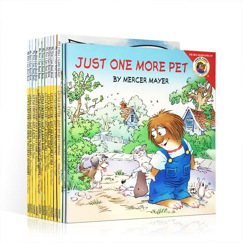 英文原版绘本 little critter 小怪物毛10册启蒙入门绘本书 汪培珽