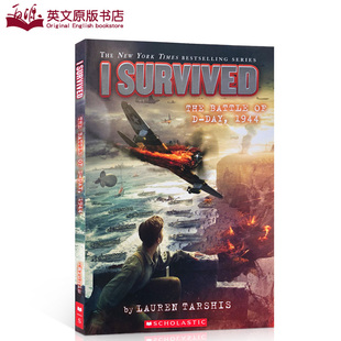 The Battle Day 送音频进口英文原版 Survived 幸存者系列灾难求生逃生指南I 1944儿童小说青少年课外阅读读物章节桥梁书