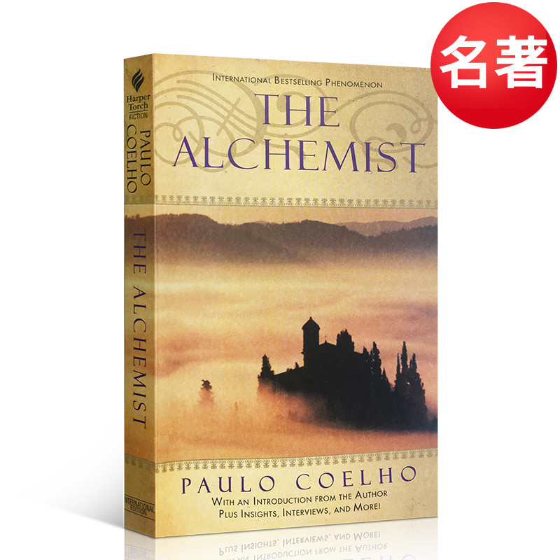 牧羊小年奇幻之旅英文原版进口小说The Alchemist by Paulo Coelho搭夏洛特的网The Alchemist炼金术士经典文学读物