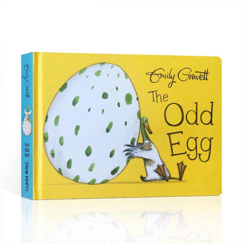 英文原版the odd egg奇怪的蛋emily gravett著我的宝贝蛋 获奖名家