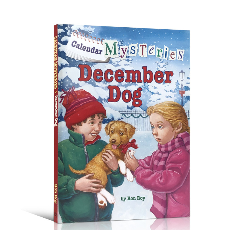 英文原版 calendar mysteries #12: december dog 日历之谜系列:12月