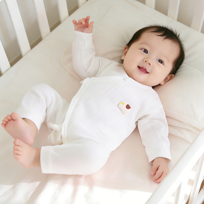 新生儿春秋款超萌舒绒连体蝴蝶衣