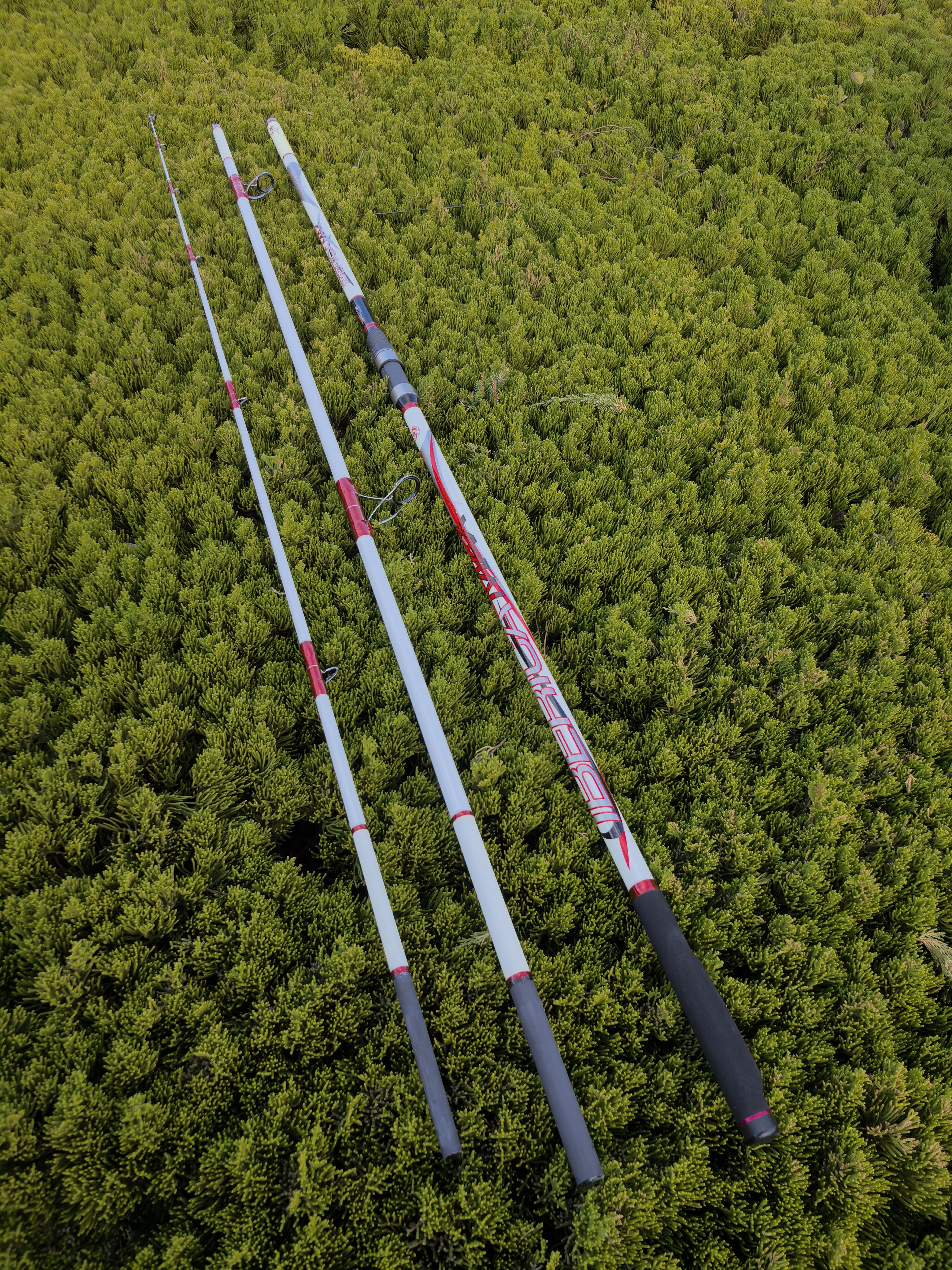 4.25米100-250g 全富士三节并继式远投竿/沙滩竿/SURF竿  37号竿