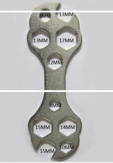 Clé pour réparation vélo - Ref 2302703 Image 4