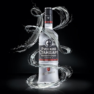 斯旦答伏特加500ml俄罗斯原装进口洋酒烈酒鸡尾酒基酒vodka斯丹达