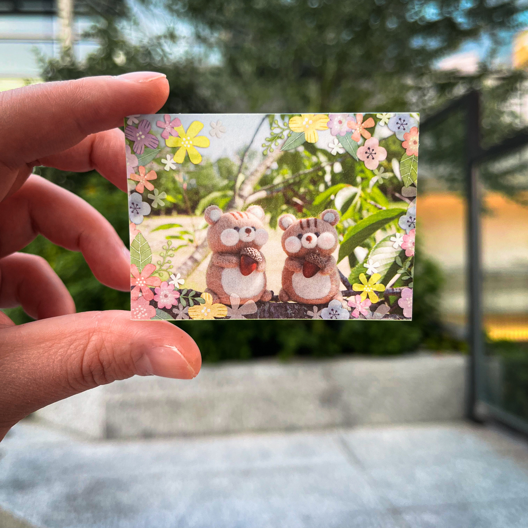 |Yuusei| 原创可爱毛毡仓鼠幽灵 手帐素材 手帐便签本