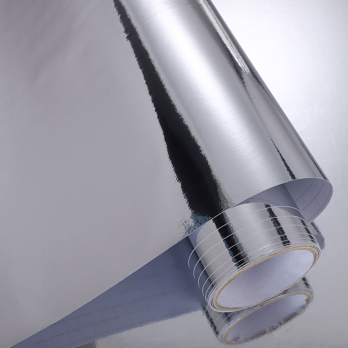 3米自粘泊银镜面防水亮片贴纸