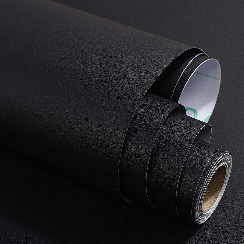 加厚纯色壁纸素色自粘壁纸纯黑色贴纸防水家俱翻新贴磨砂遮光墙贴,3C数码配件,USB多功能数码宝,淘宝优惠券,粉丝福利购,淘宝优惠卷