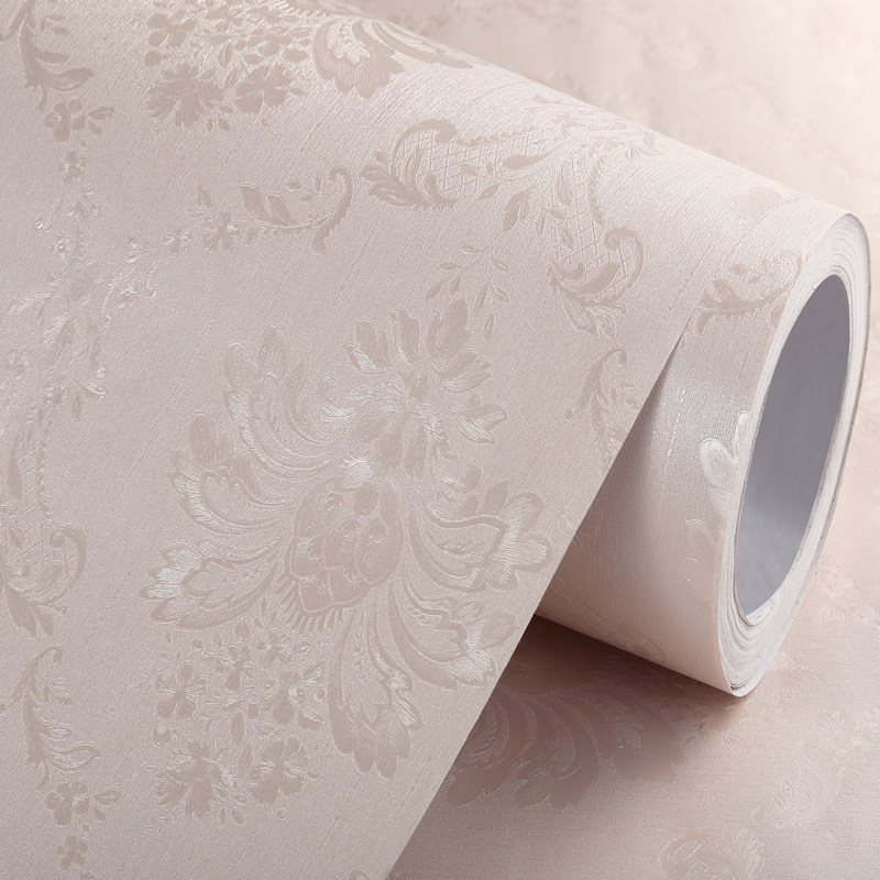 加厚防水欧式自粘墙纸客厅卧室温馨背景墙网红pvc带胶3d自贴壁纸