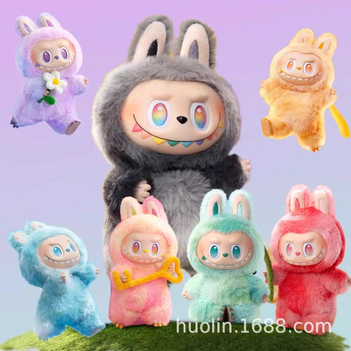 跨境泡泡玛特labubu3.0拉布布