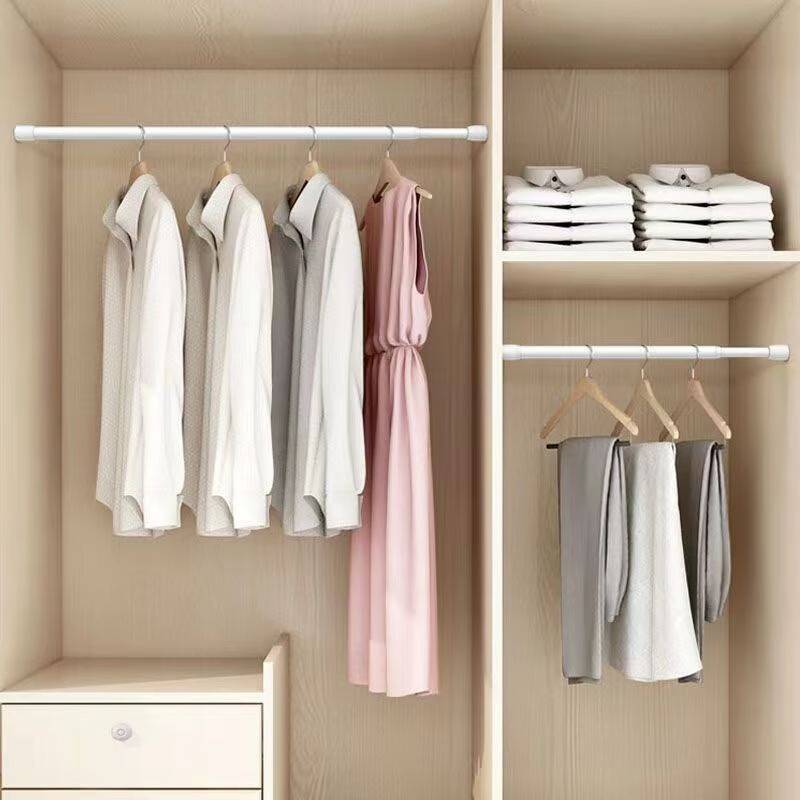 免打孔伸缩挂衣杆3615