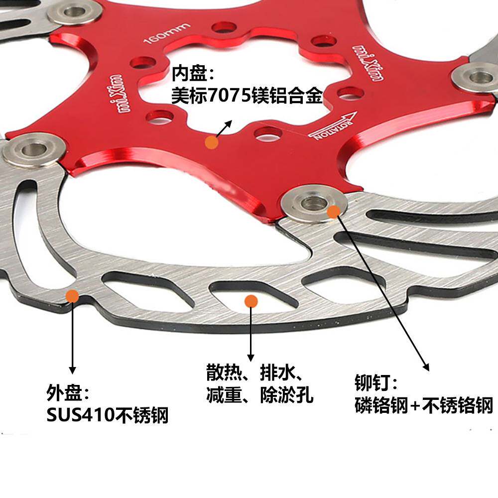 浮动碟片五钉碟刹盘