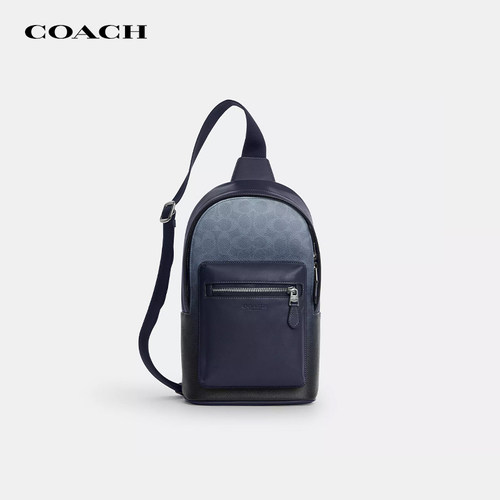COACH/蔻驰男士胸包单肩斜挎包