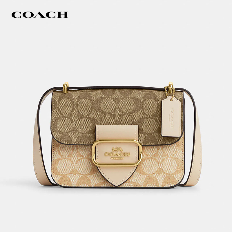 COACH/蔻驰Morgan女士小方包老花