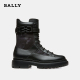 女鞋 皮靴 巴利女士马丁靴短靴迷彩中跟潮流时尚 品牌直供 Bally