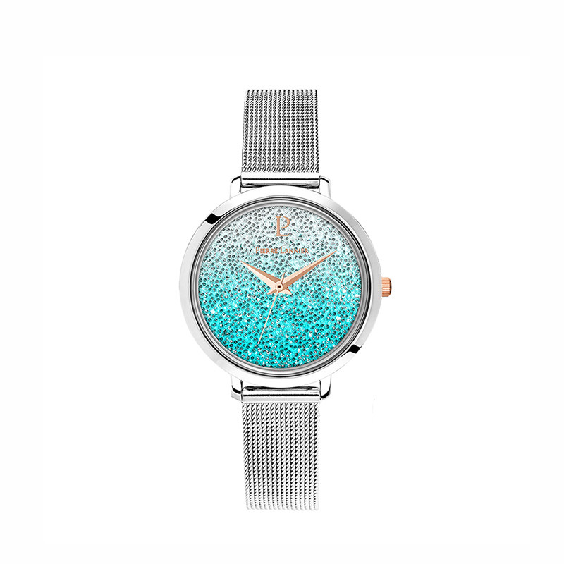 pierre lannier/连尼亚法国正品小渐变星钻潮流石英女表107J668